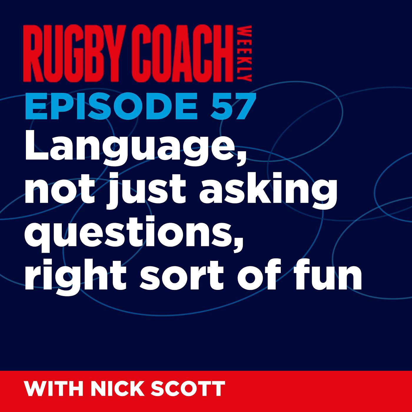 Nick Scott: Language, asking the right sort of question, not just fun