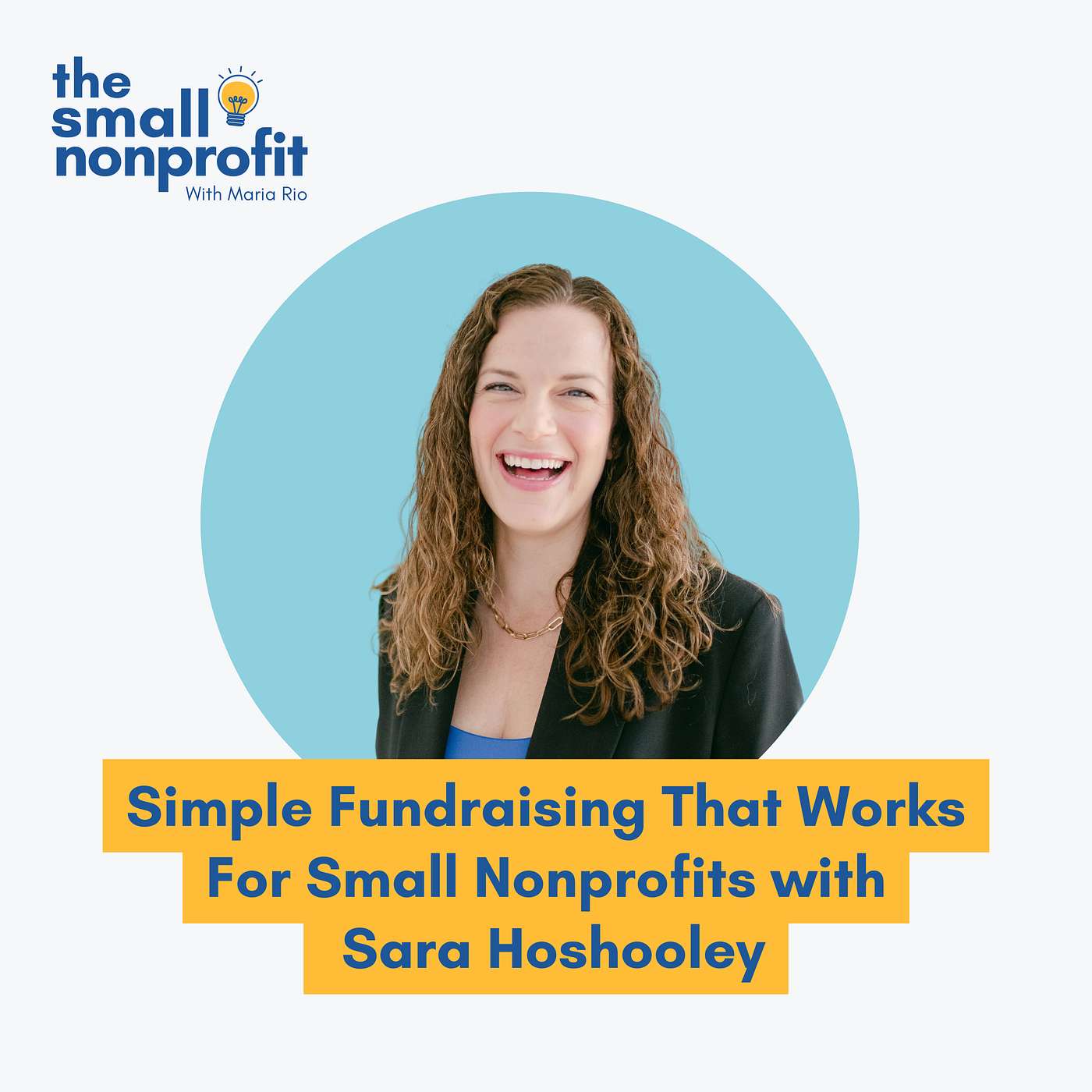 Simple fundraising that works for small nonprofits with Sara Hoshooley