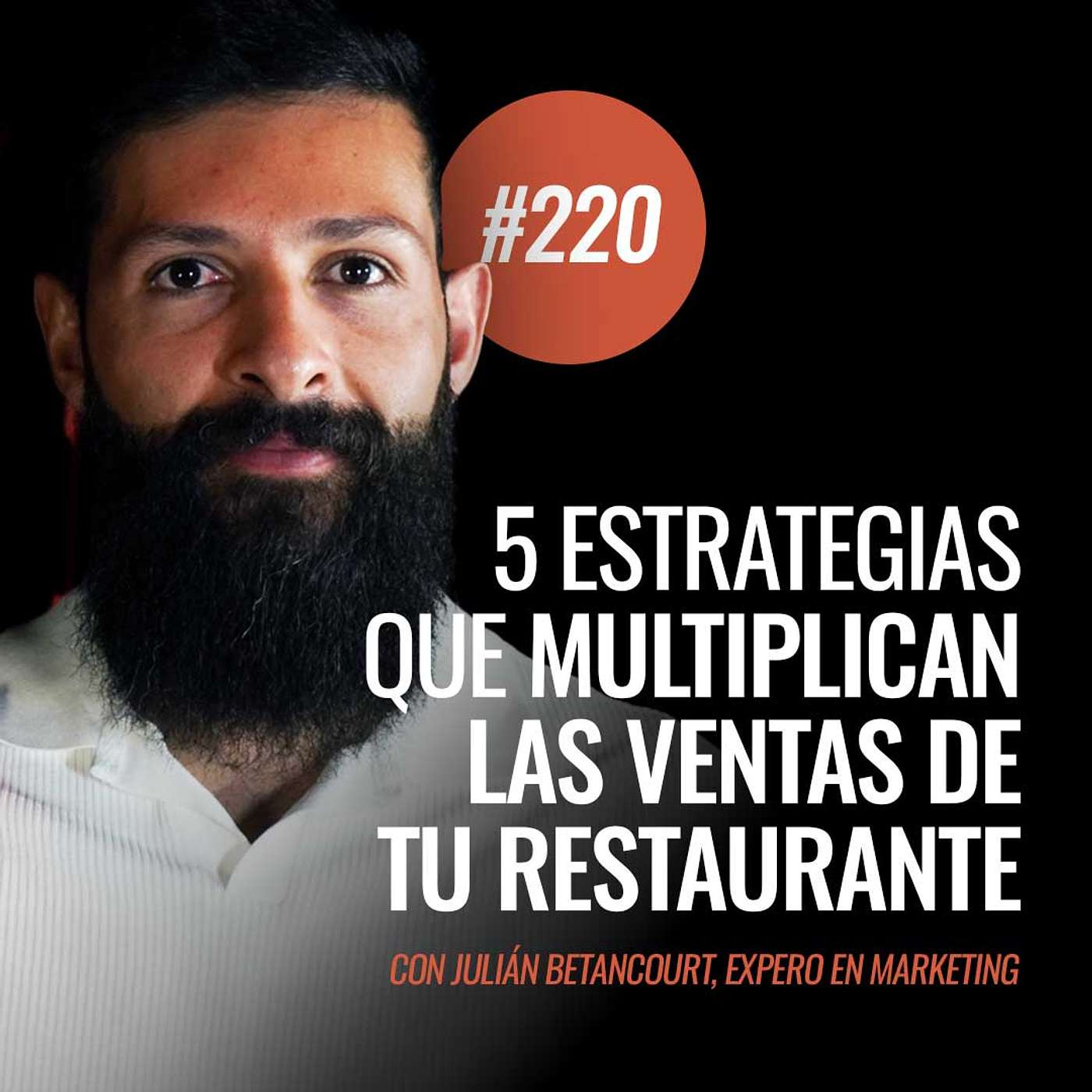 Ep 220 - 5 estrategias para multiplicar las ventas de tu restaurante con Julián Betancourt