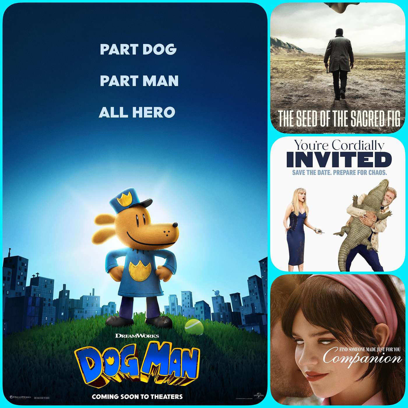 Episode 216 - Dog Man, Companion, The Seed of the Sacred Fig, You're Cordially Invited episode artwork