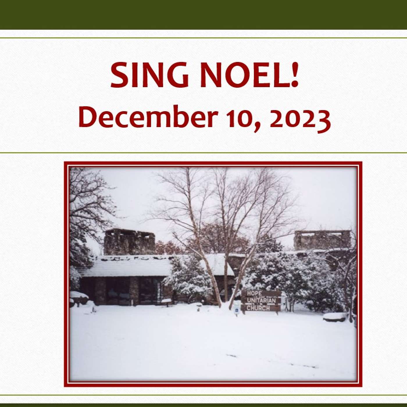 Sing Noel 12.10.23