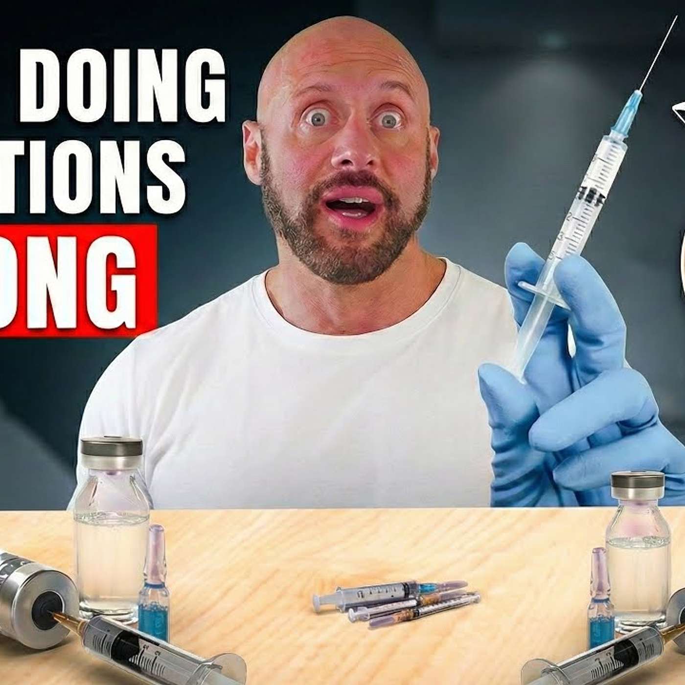 You're Injecting Glass Into Your Body (Here's Why) #InjectionSafety #TRT #MensHealth