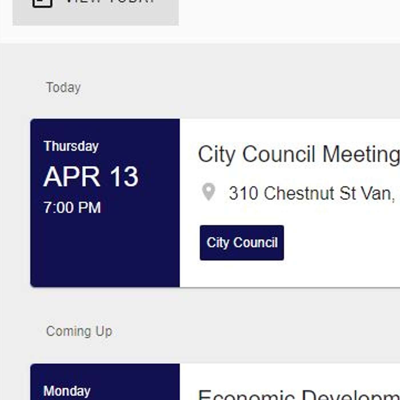 Van City Council Meeting - April 13 2023