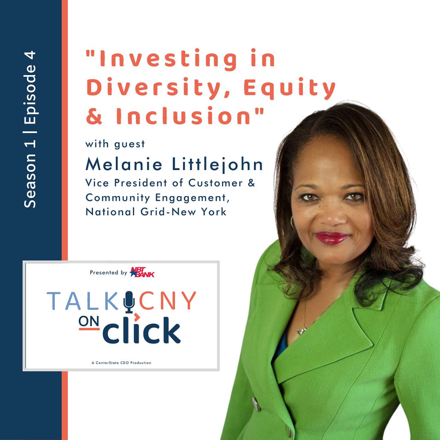 Talk CNY: Season 1, Episode 4 - Melanie Littlejohn