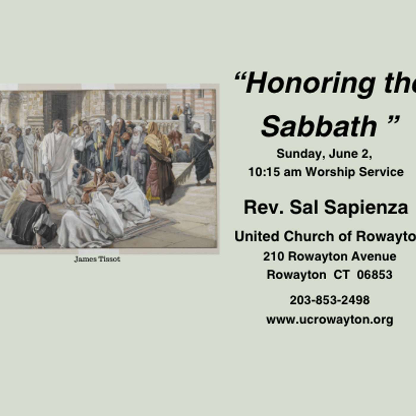 "Honoring the Sabbath" - June 2, 2024 episode artwork