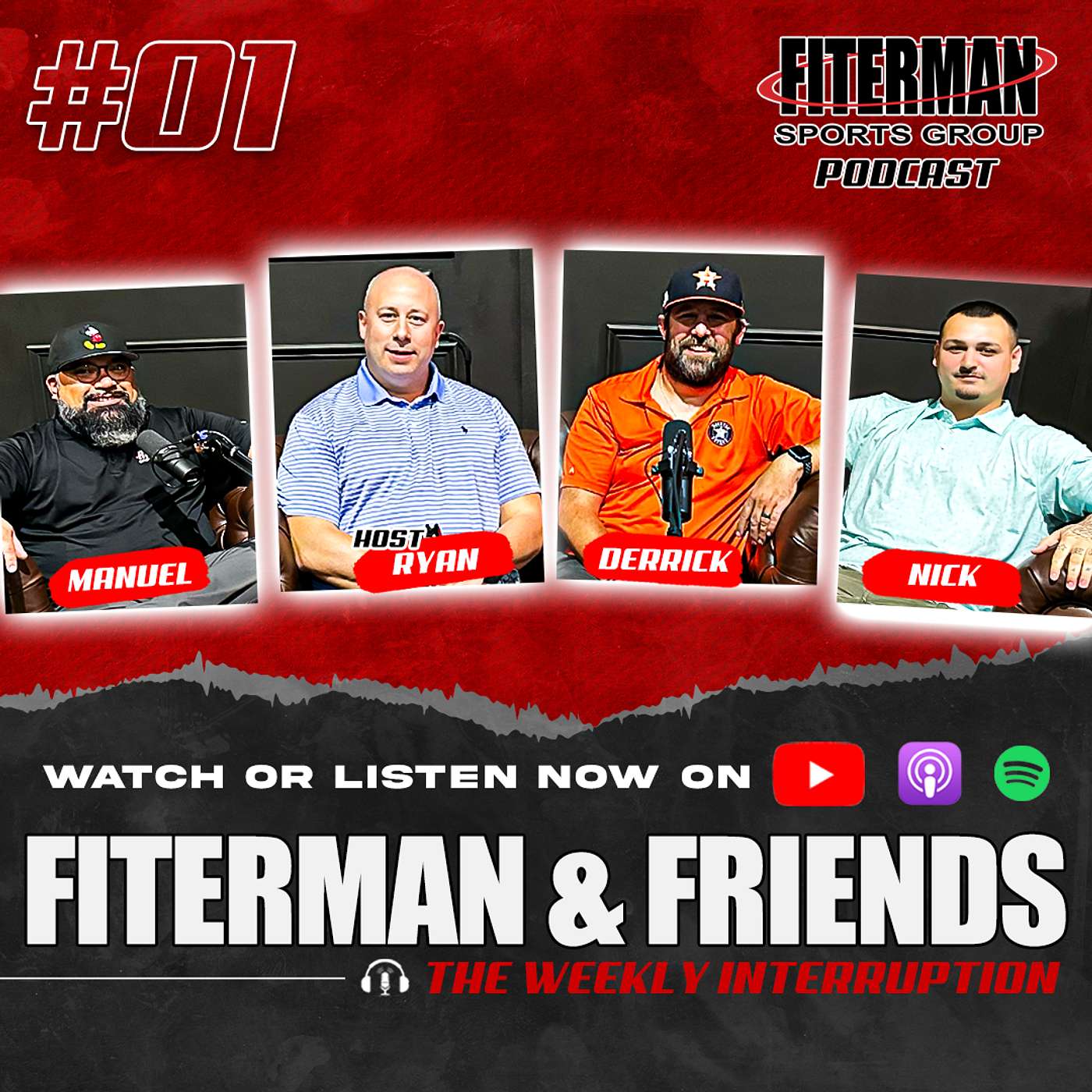 Fiterman & Friends : The Weekly Interruption 🔥 EP. 01 episode artwork
