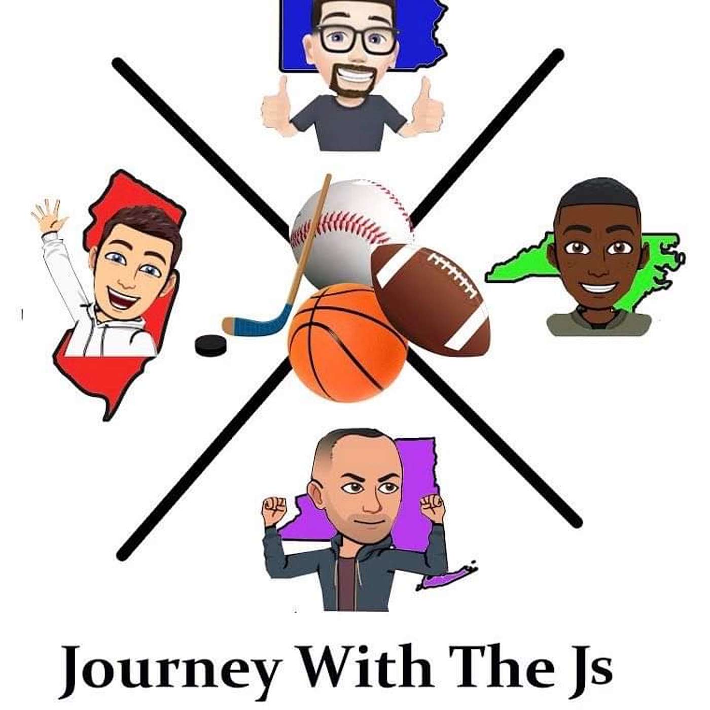 Season 5 Episode 45 Jon Shearer- Sports Podcaster- Perched Sports Talk-Journey with the J's episode artwork