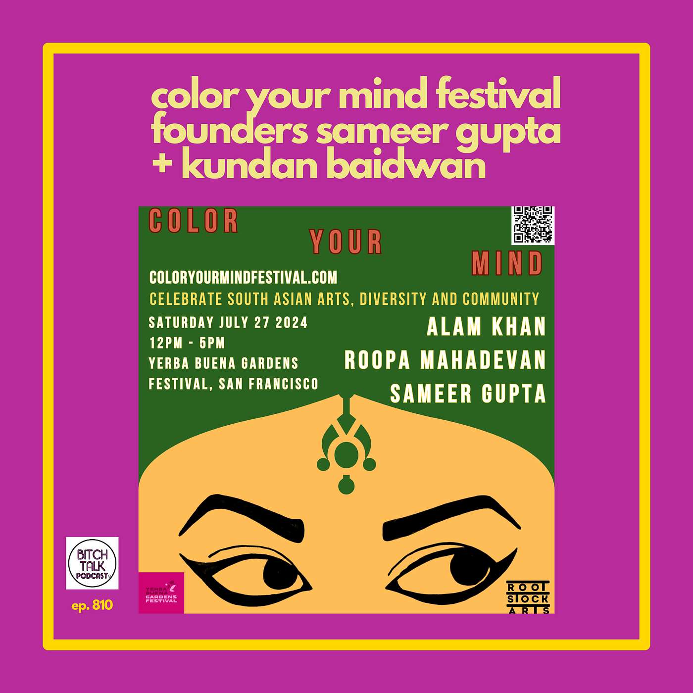 Color Your Mind Festival Founders Musician Sameer Gupta and Artist Kundan Baidwan