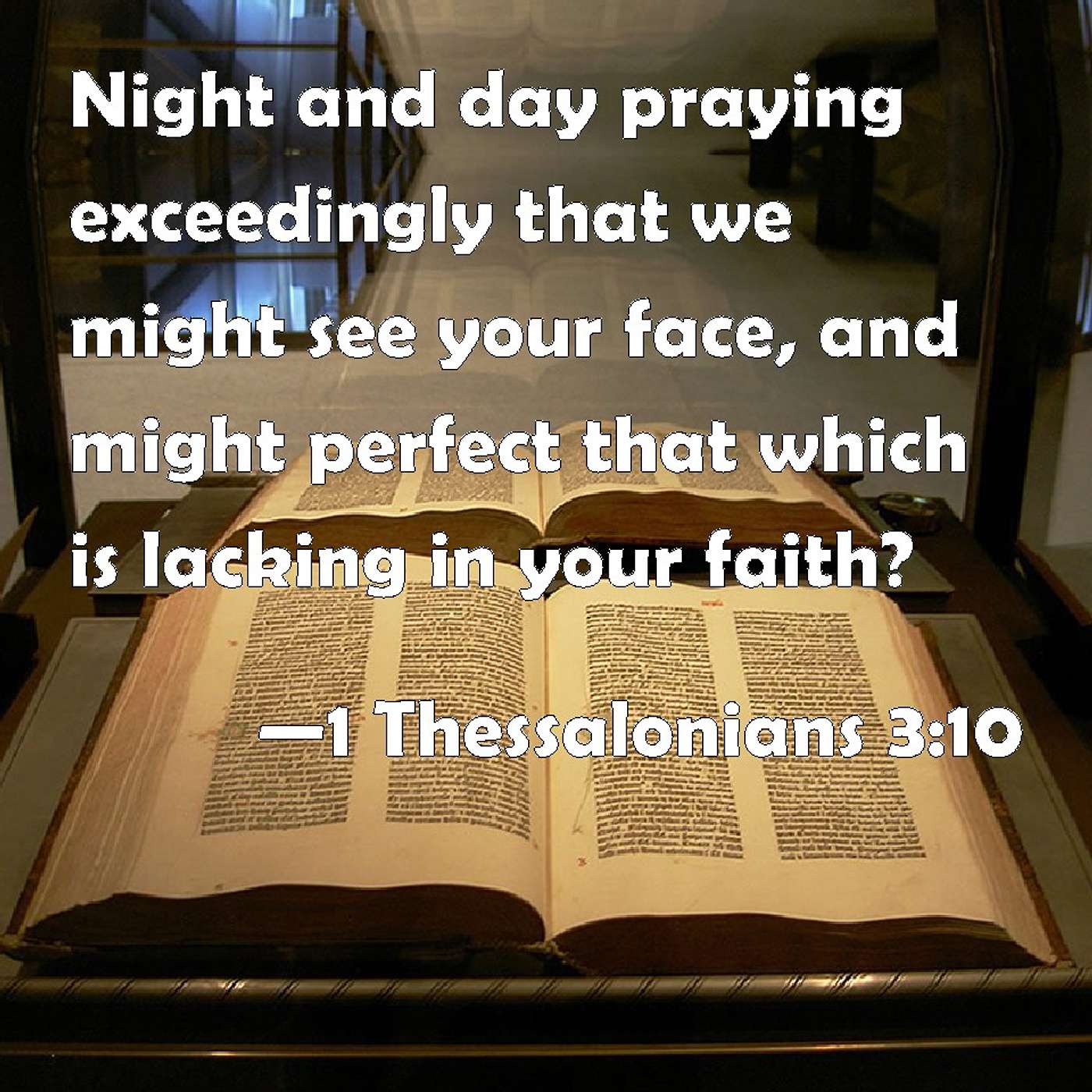 Praying Exceedingly