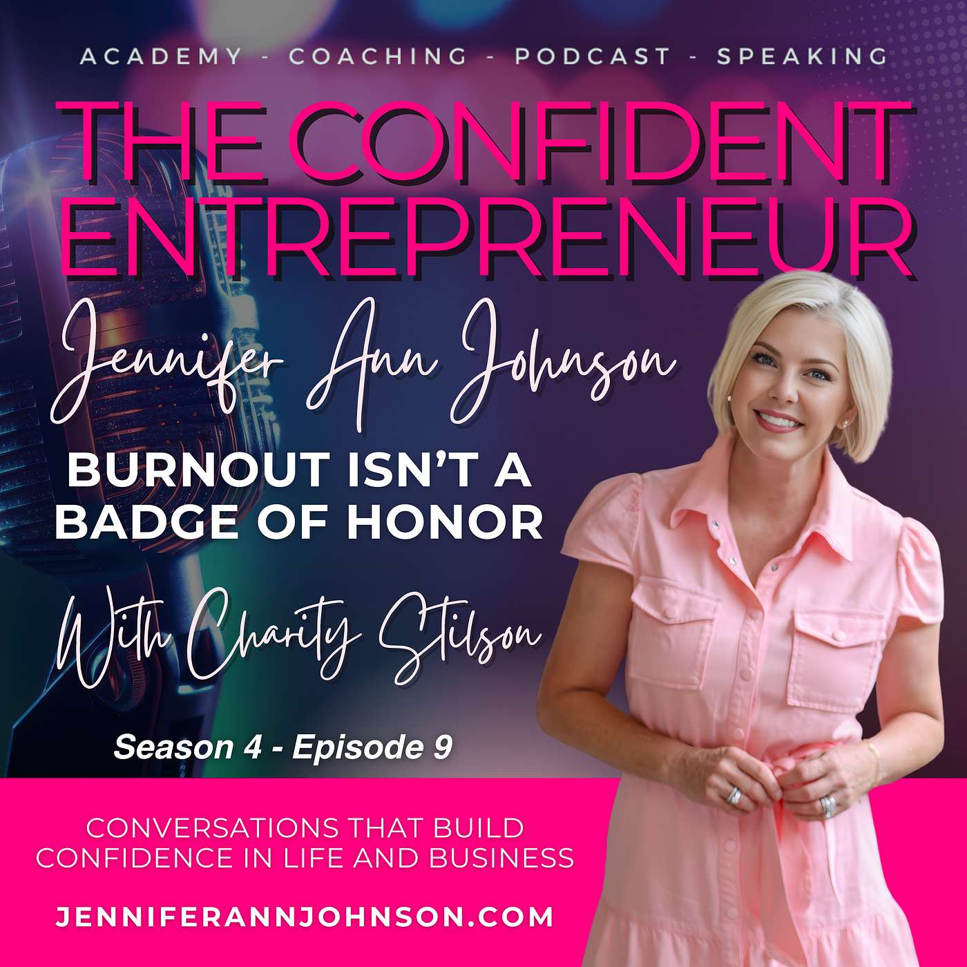 Burnout Isn’t a Badge of Honor With Charity Stilson episode artwork