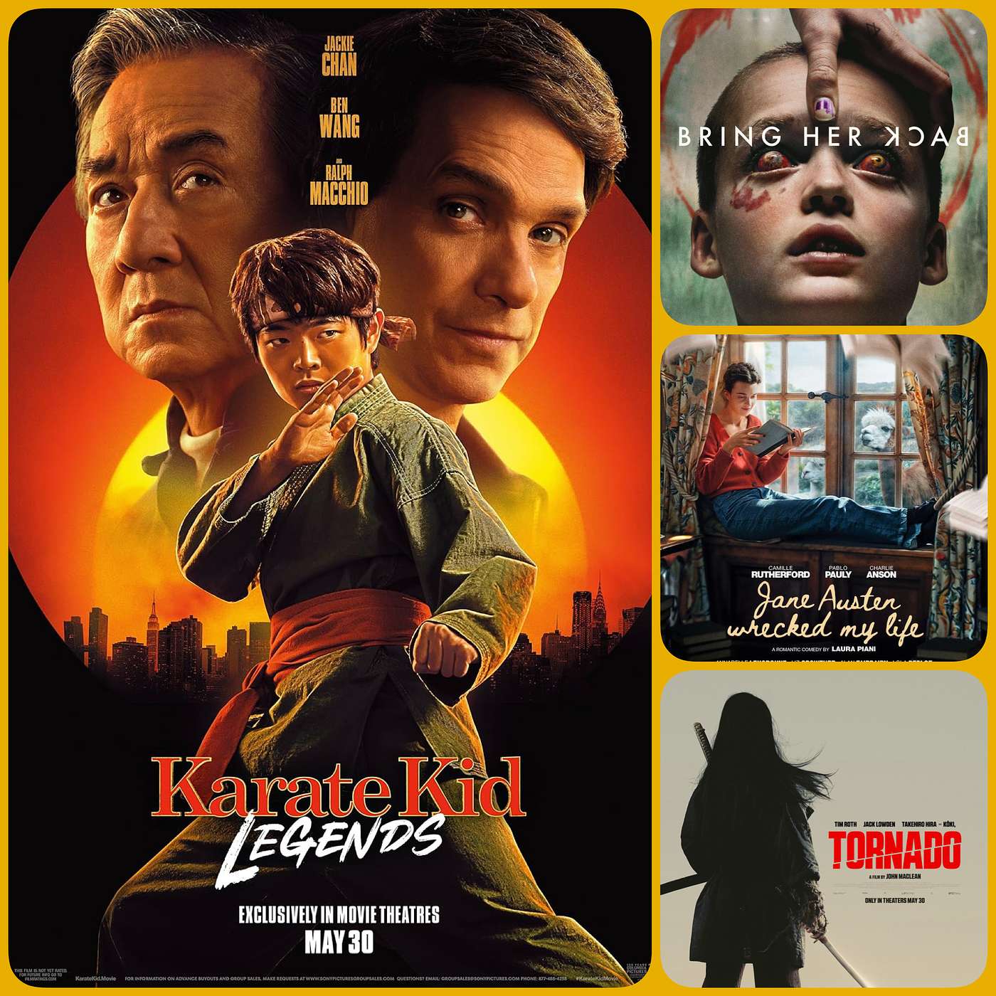 Episode 238 - Karate Kid: Legends, Bring Her Back, Tornado, Jane Austen Wrecked My Life episode artwork