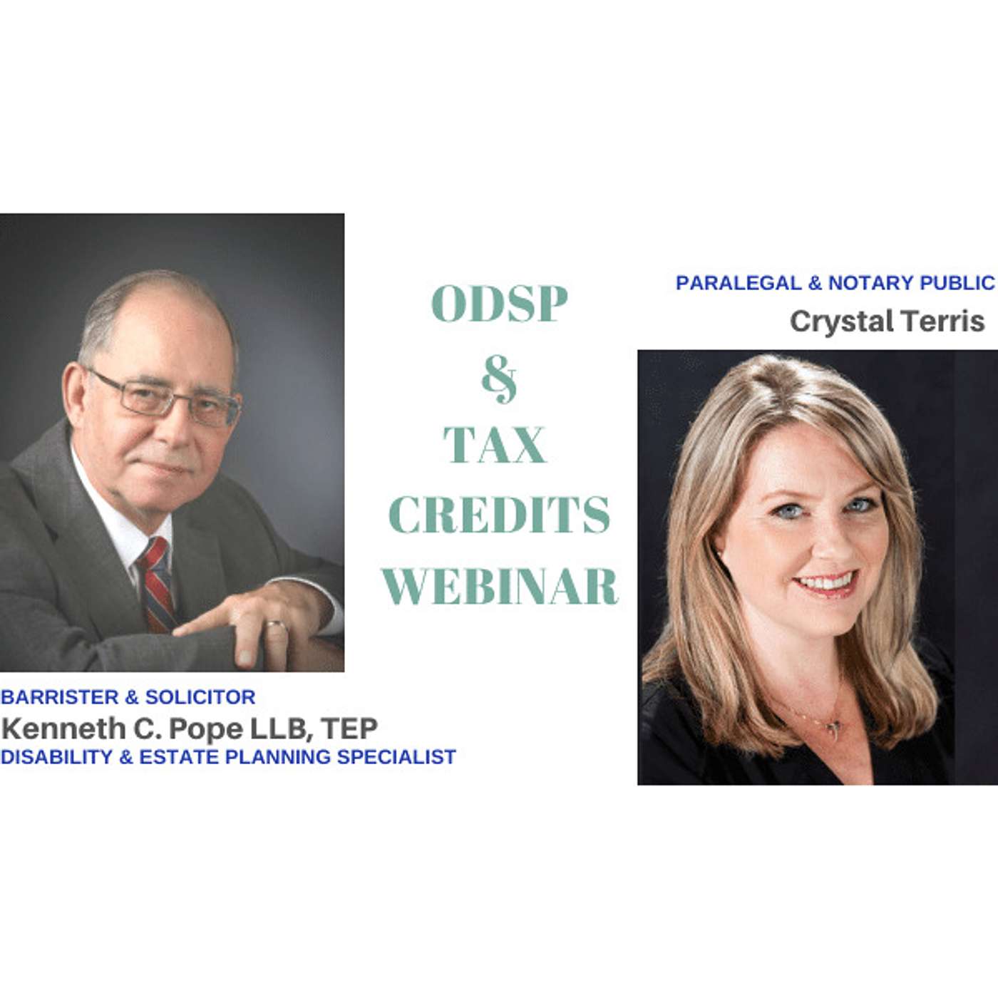 WEBINAR REPLAY: ODSP Benefit Increases & Tax Credits (Audio) episode artwork