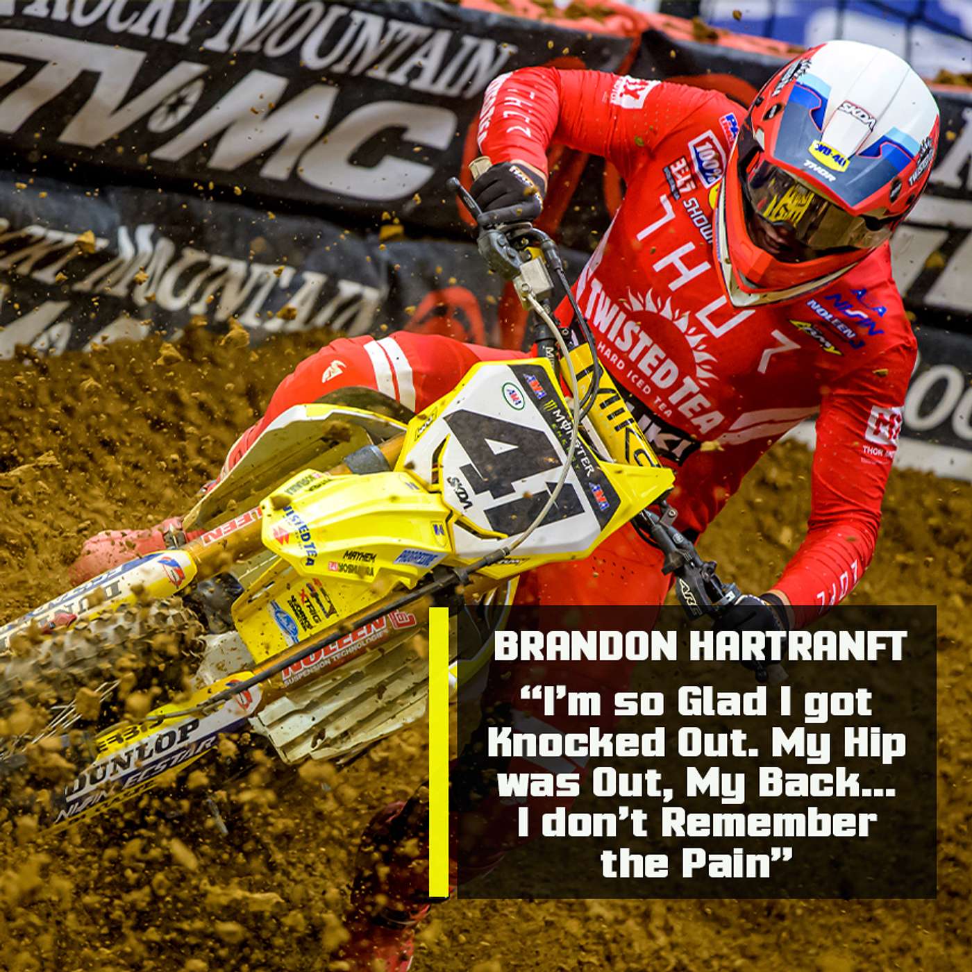 "I'm so Glad I was Knocked Out. I don't Remember the Pain" | Brandon Hartranft on His Injury