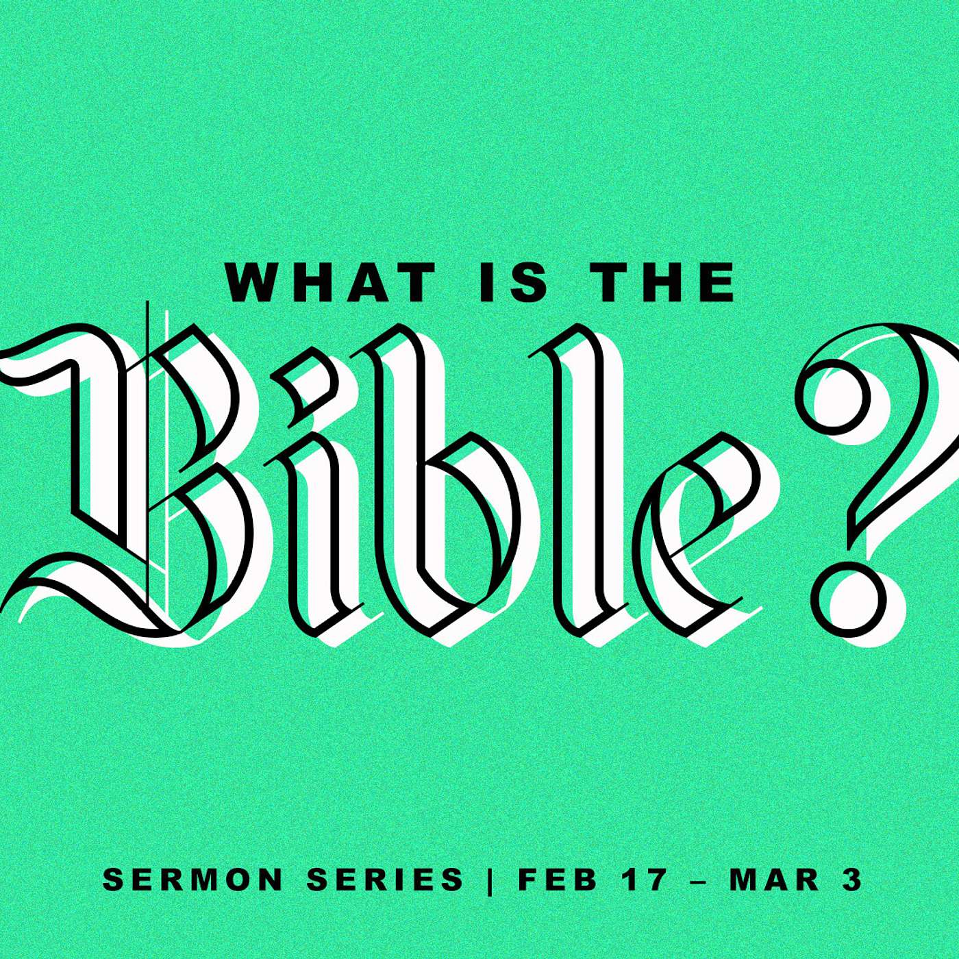 What is the Point of the Bible? - Great Hall episode artwork