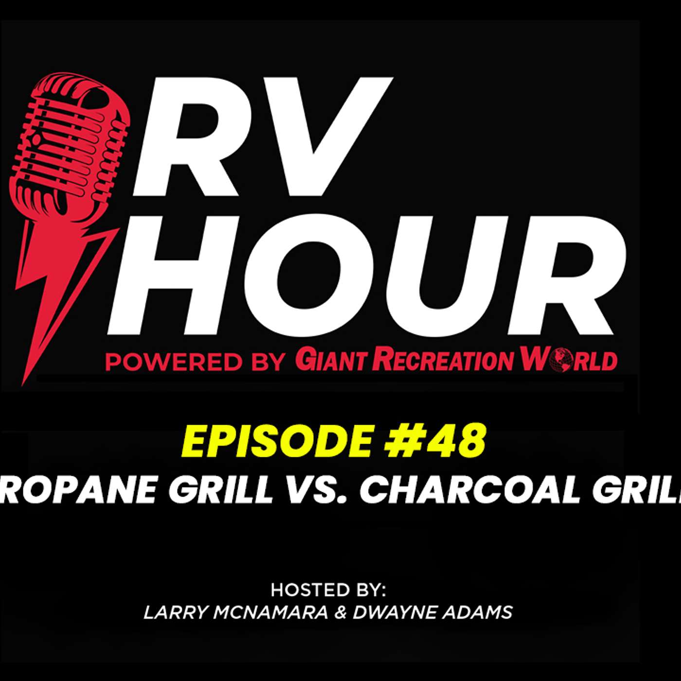 RV Hour Podcast - Episode 48 - Propane Grill Vs. Charcoal Grill RV Hour Podcast - Episode 48 - Propane Grill Vs. Charcoal Grill
