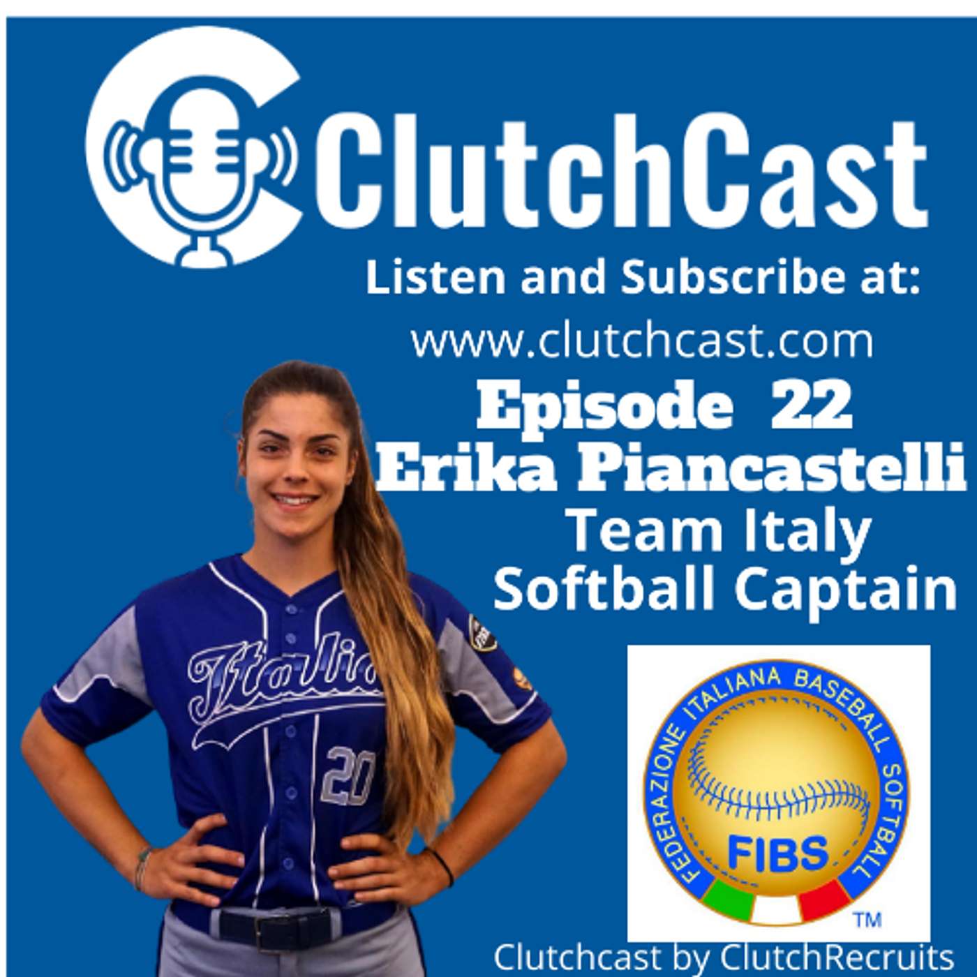 Erika Piancastelli Team Italy Softball Captain