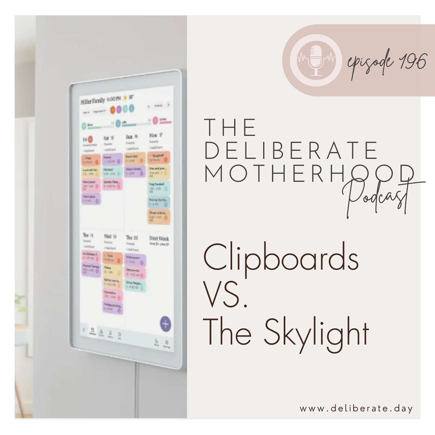 196. Clipboards VS. The Skylight Calendar (which one is better?)