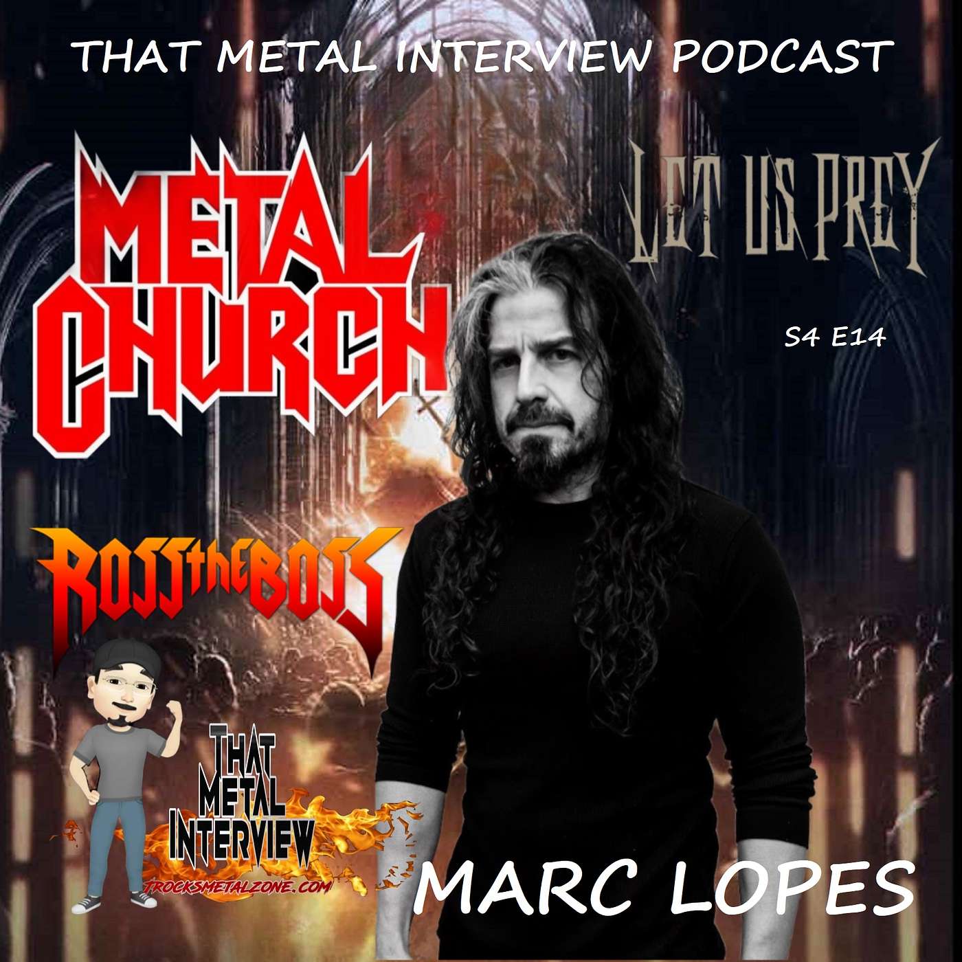 Marc Lopes of METAL CHURCH, ROSS THE BOSS & LET US PREY S4 E14