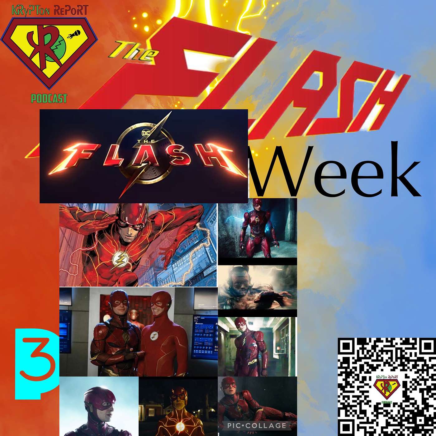 Ezra Miller as The Flash Week