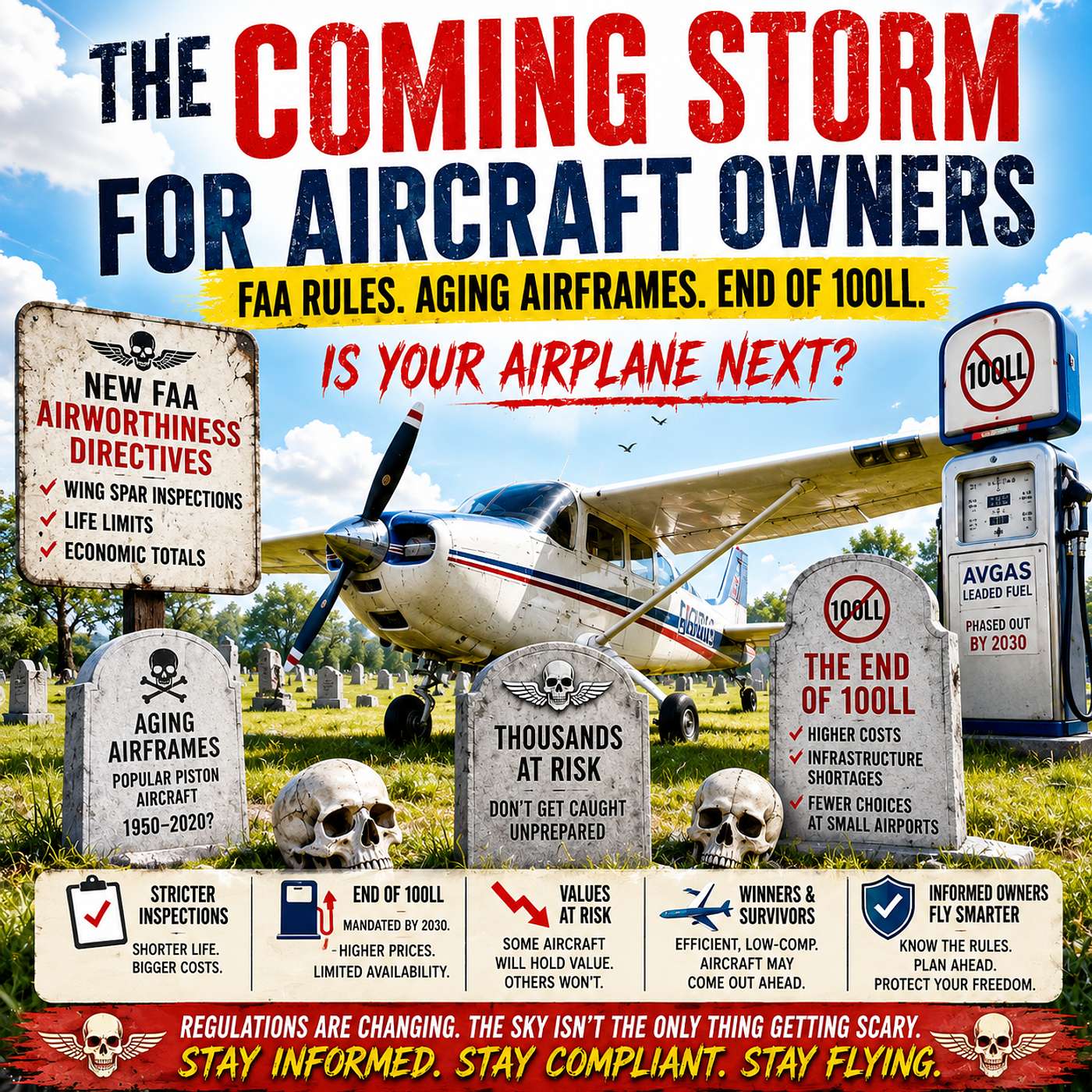FAA Rules That Could Ground Your Airplane—and Slash Its Value episode artwork