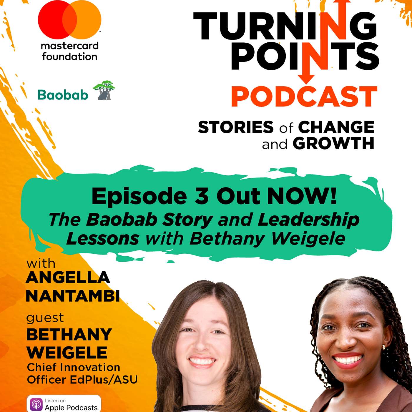 Turning Points Episode 3: The Untold Baobab Story and Leadership Lessons with Bethany Weigele episode artwork