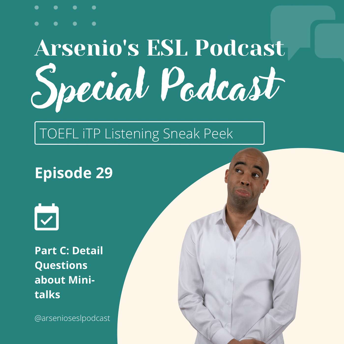 TOEFL iTP | Listening | Course Sneak Peek | Part C: Detail Questions about Mini-talks episode artwork