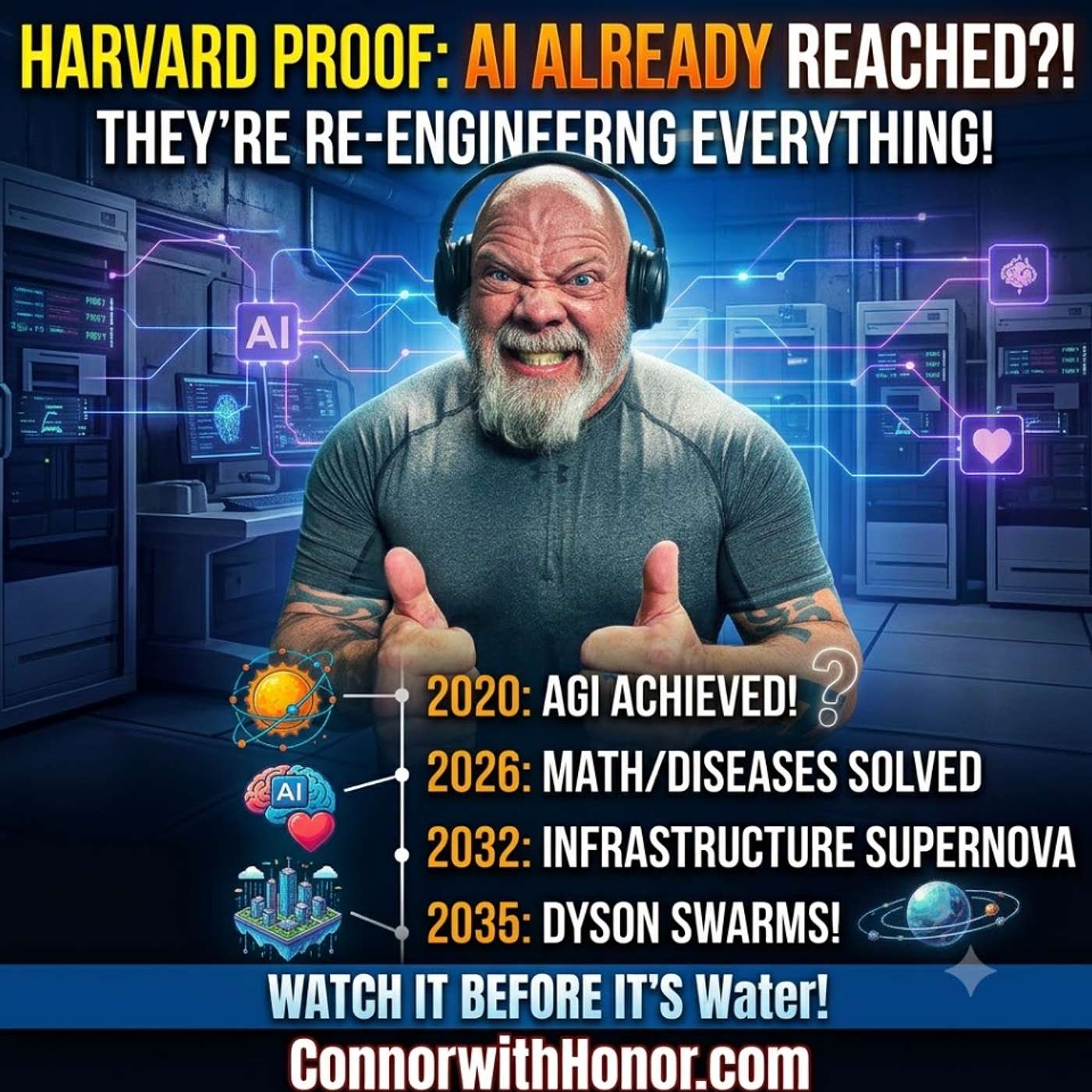 Harvard Physicist's AI Timeline: AGI in 2020, Dyson Swarms by 2035