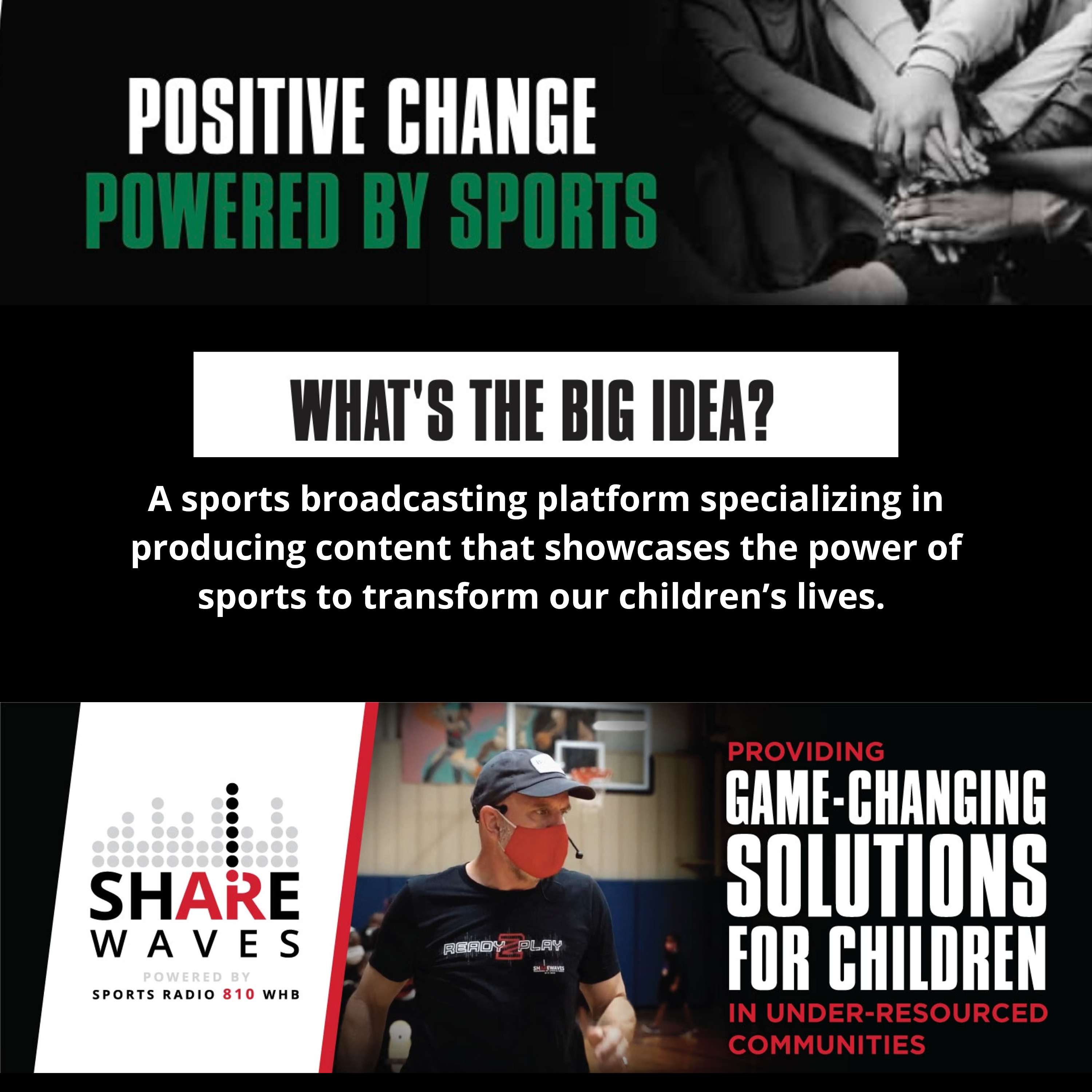 Positive Change - Powered by Sports podcast artwork
