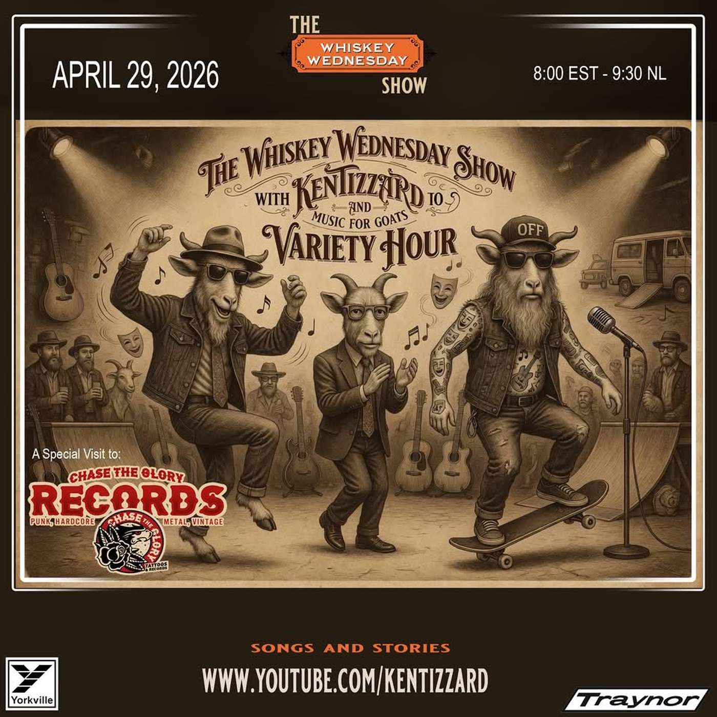 Whiskey Wednesday S6 Ep. 16 - Whiskey Wednesday Variety Hour - Chase the Glory episode artwork