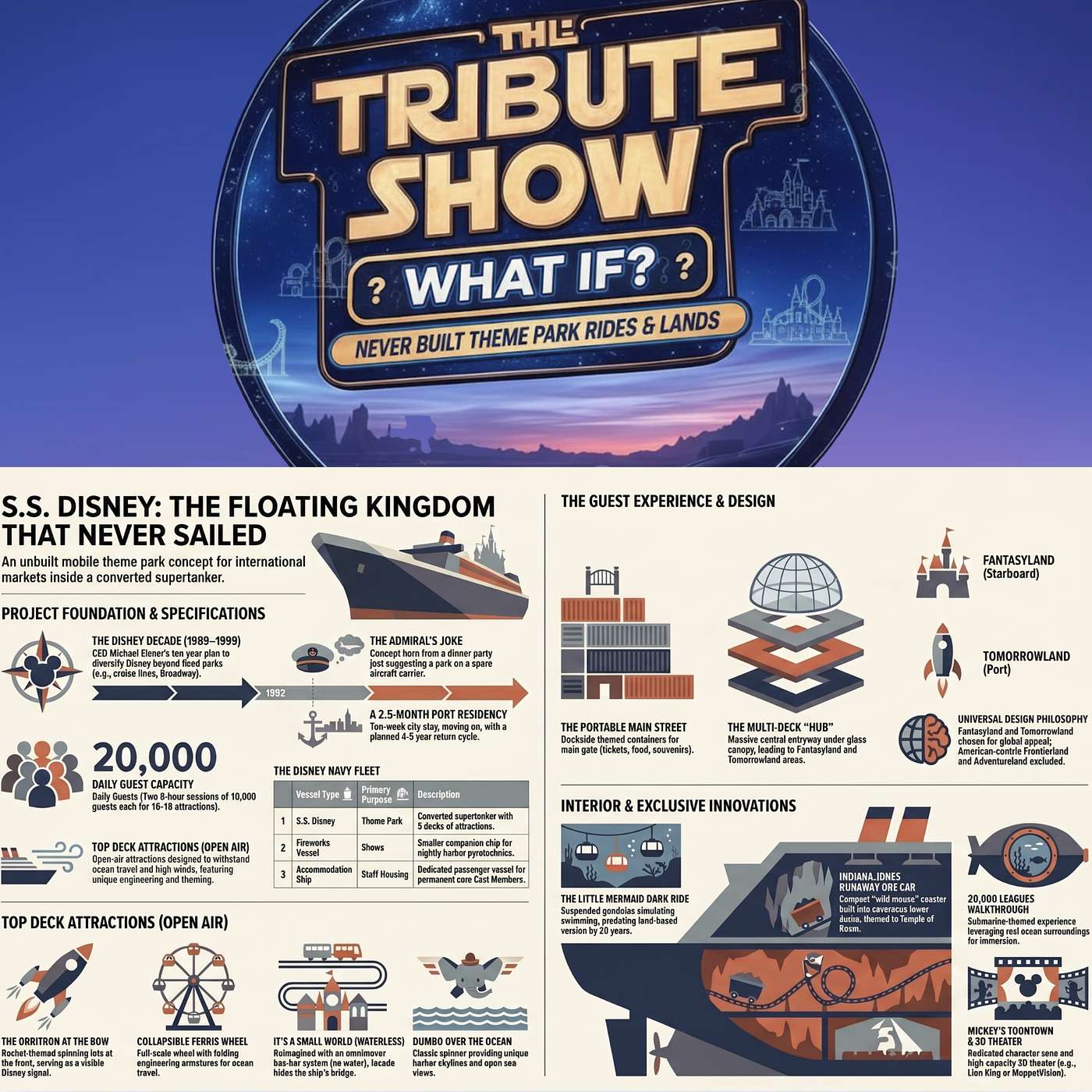 Tribute Show: What If? – The SS Disney episode artwork
