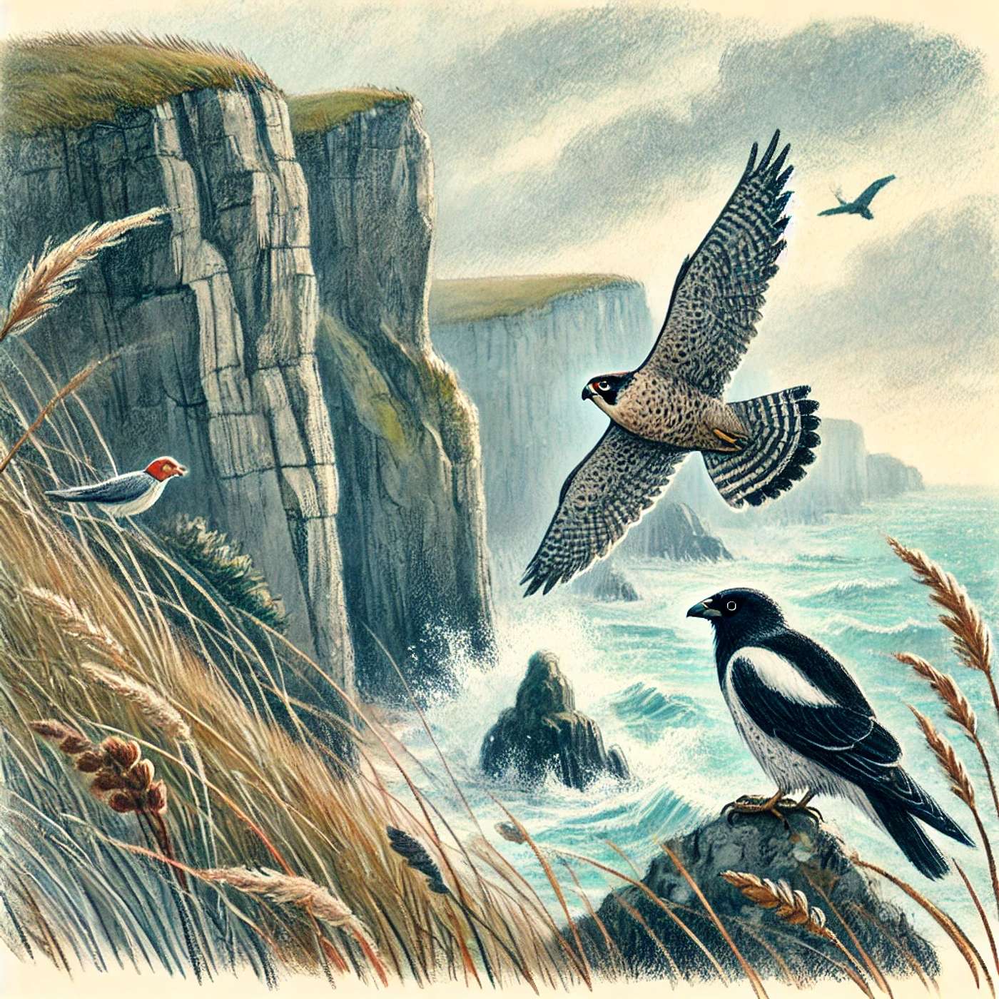 Sky Hunter - The Peregrine & The Jackdaw