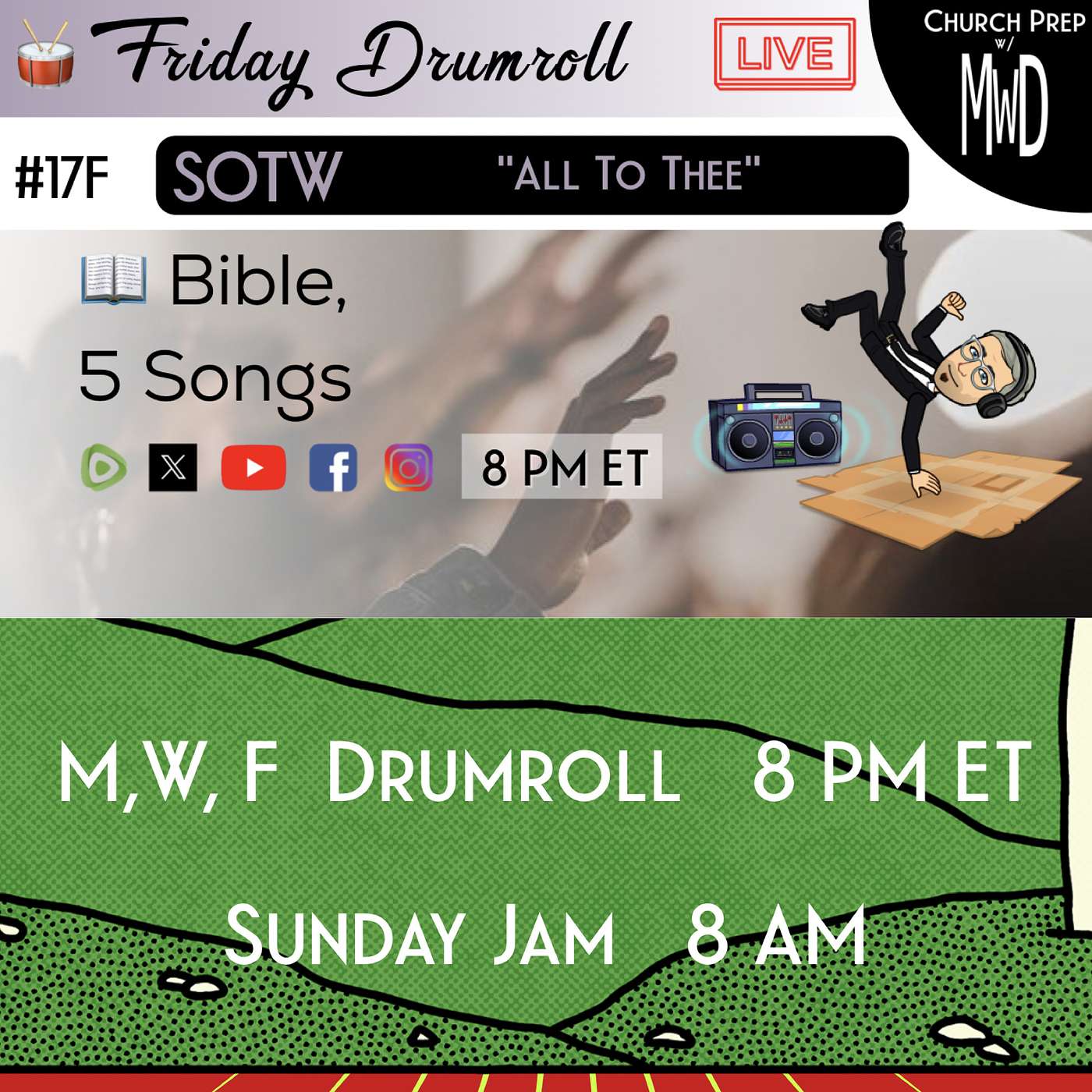Church Prep w/ MWD