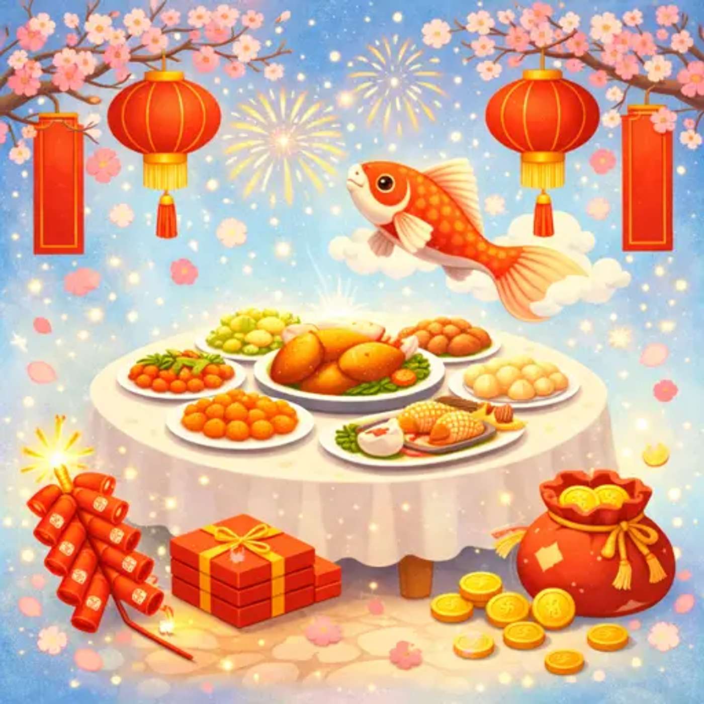 [HSK 3] 热闹的春节习俗 - Lively Spring Festival Traditions