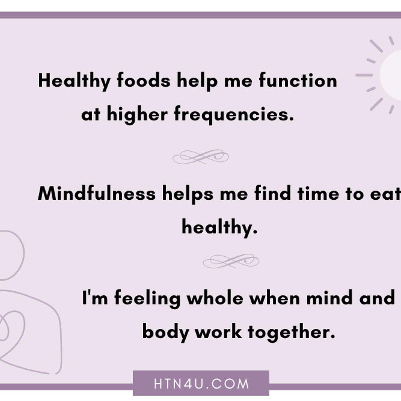 1226: HTN4U Affirmation on Nutrition