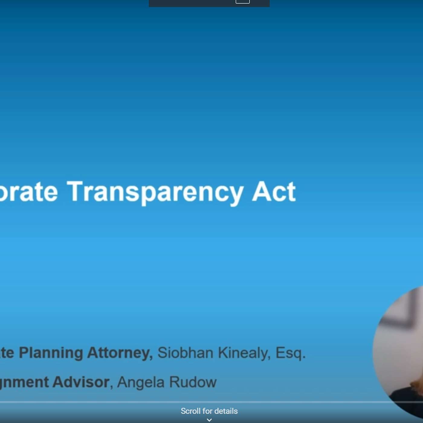 Corporate Tranparency Act Corporate Tranparency Act