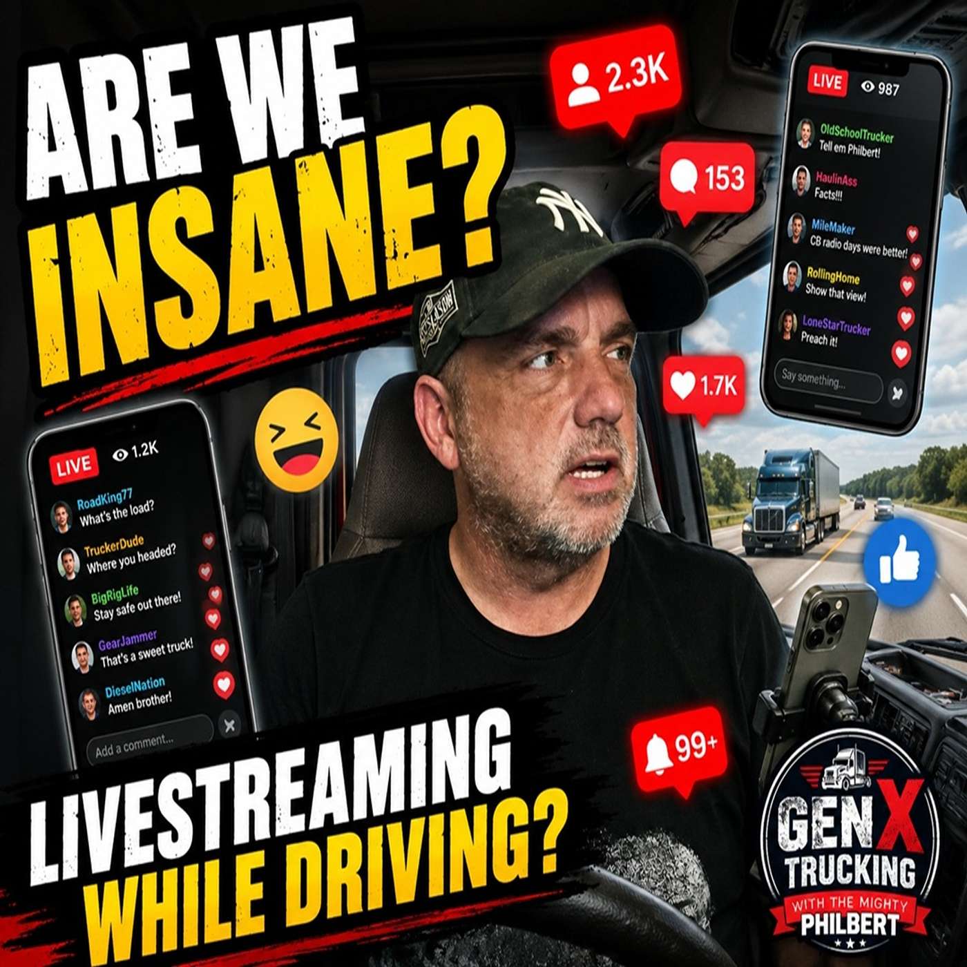S03E03 Trucking - Livestreams - and Distracted Driving episode artwork