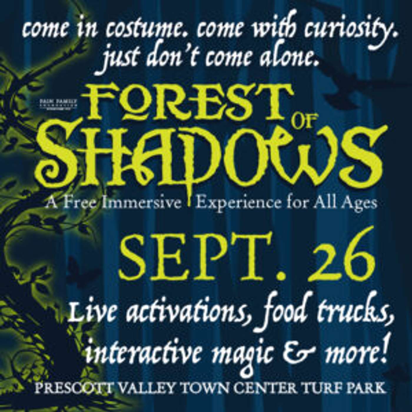 Forest of Shadows Brings Free Immersive Fall Experience to Prescott Valley