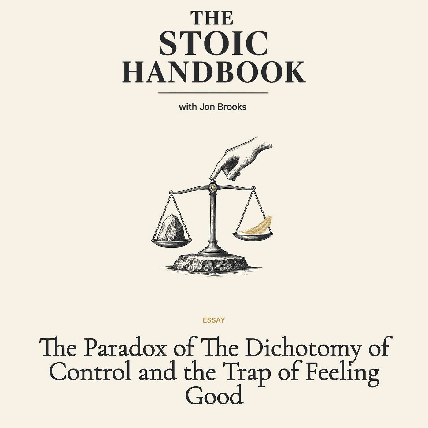 The Paradox of The Dichotomy of Control and the Trap of Feeling Good episode artwork