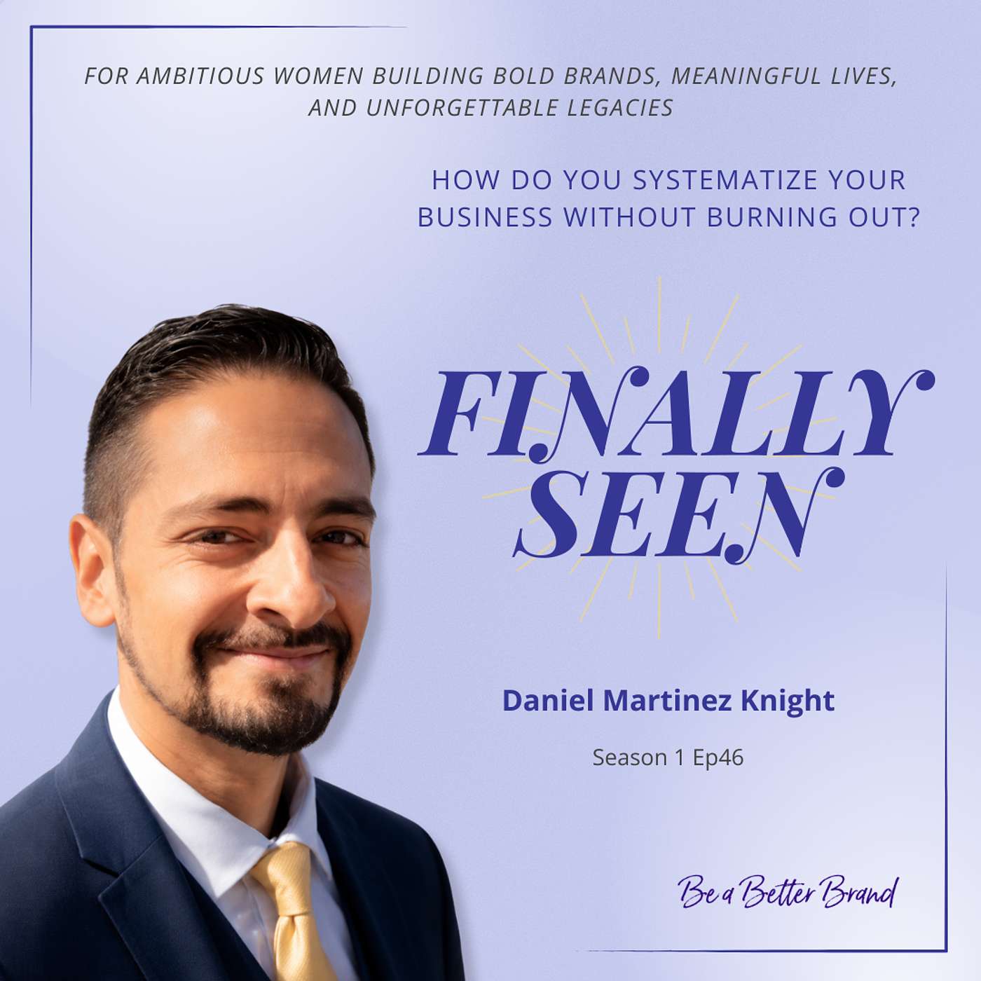How Do You Systematize Your Business Without Burning Out? with Daniel Martinez Knight episode artwork