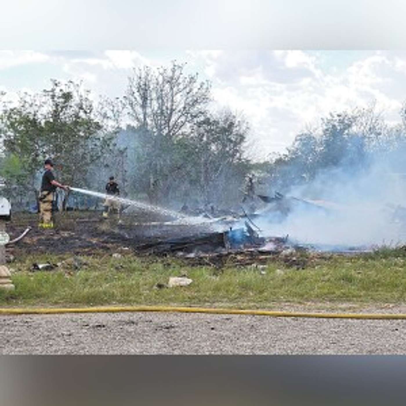 Fire crews contain grass fire in Pandora episode artwork