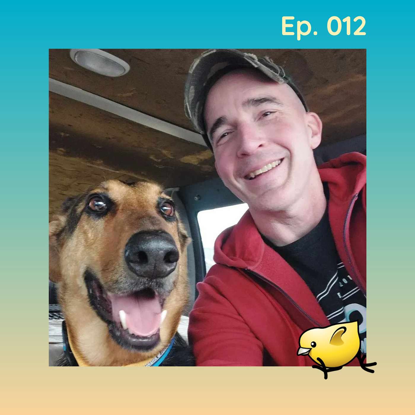 Two Chicks and a Hoe