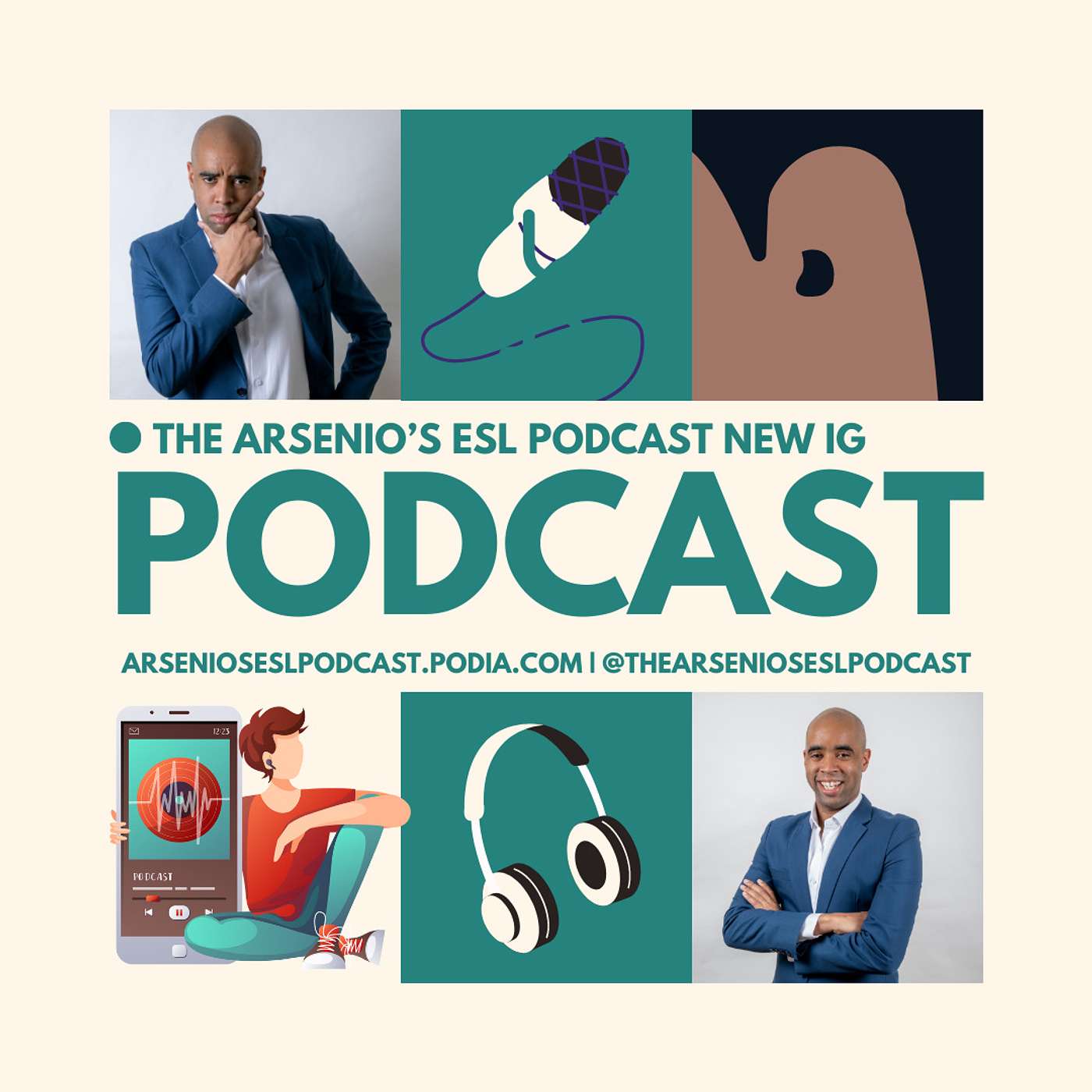 New Instagram: The Arsenio's ESL Podcast episode artwork