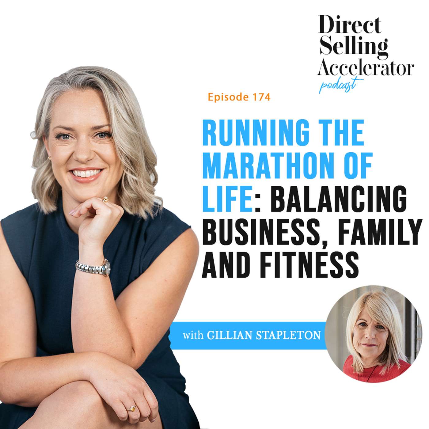 EP 174: Running the marathon of life: balancing business, family and fitness episode artwork