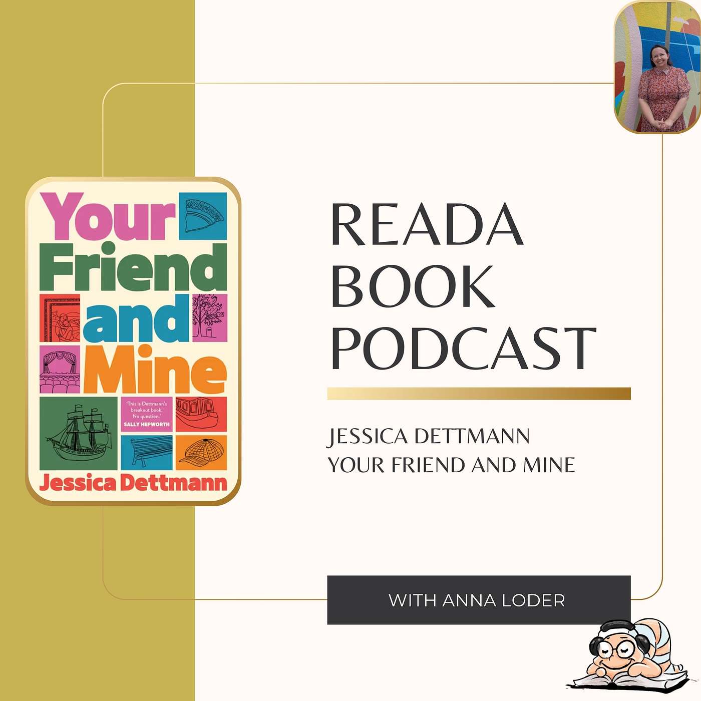 ReadA Book Podcast- Jessica Dettmann Your Friend and Mine