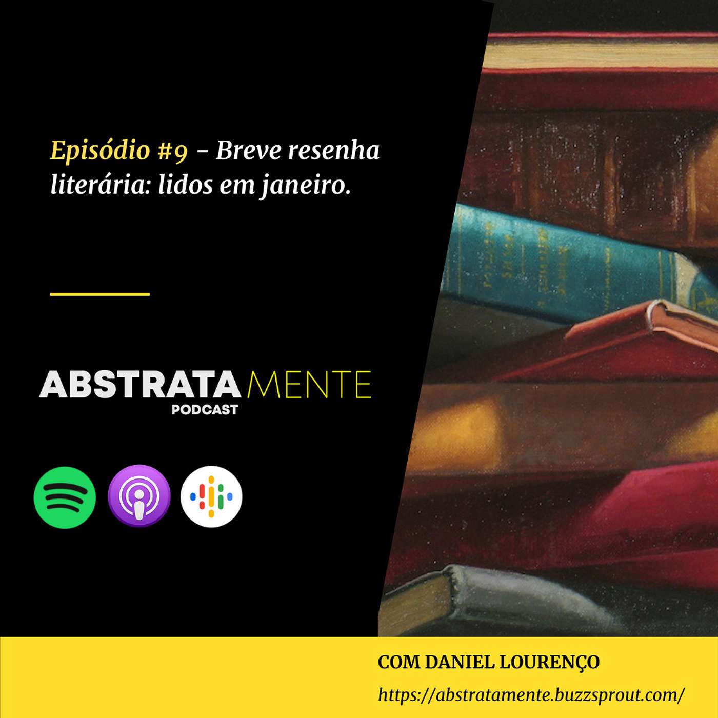 Ep.#9 - Breve resenha literária: lidos em janeiro