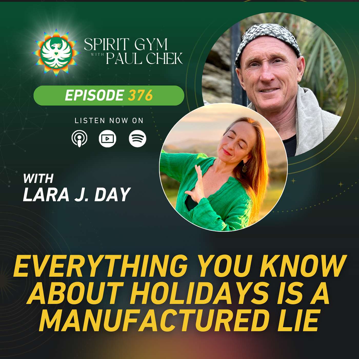 376 — Everything You Know About Holidays is a Manufactured Lie With Lara Day 376 — Everything You Know About Holidays is a Manufactured Lie With Lara Day