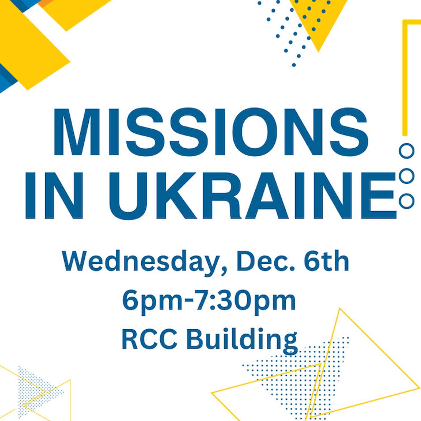 The Lord is Moving in Ukraine