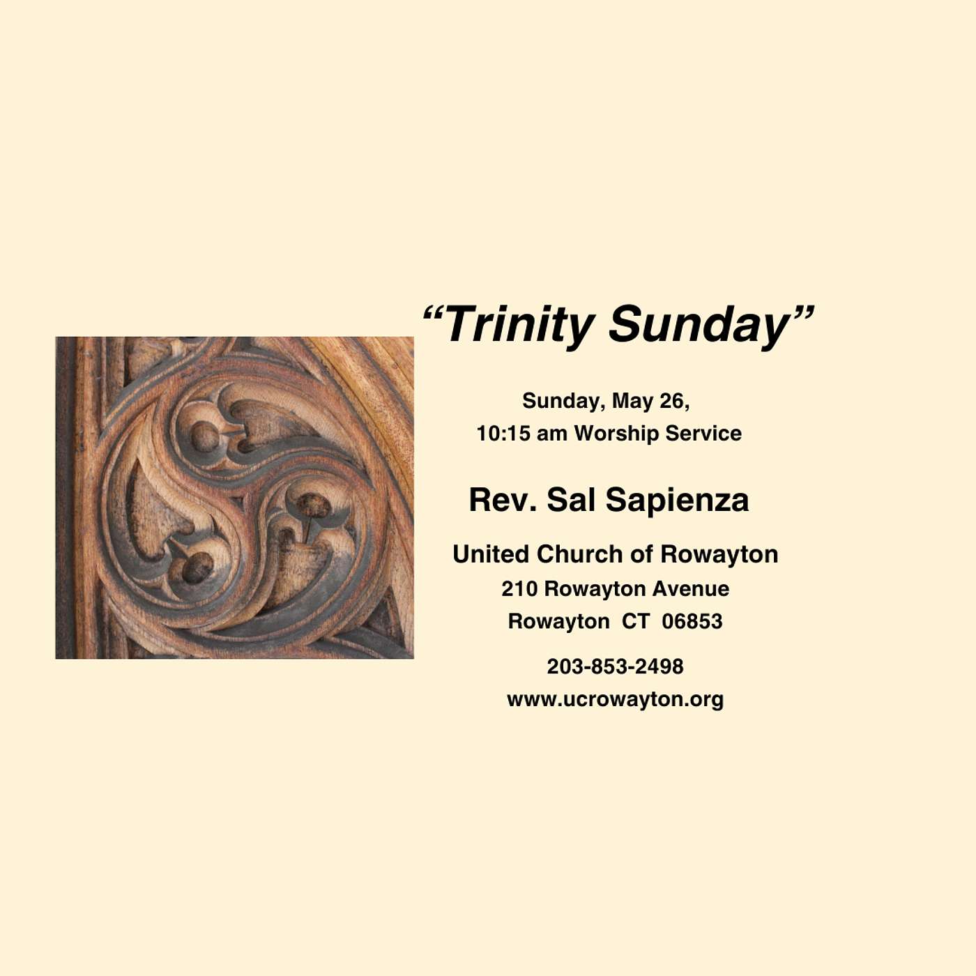 "The Holy Trinity" - May 26, 2024, Worship Service episode artwork