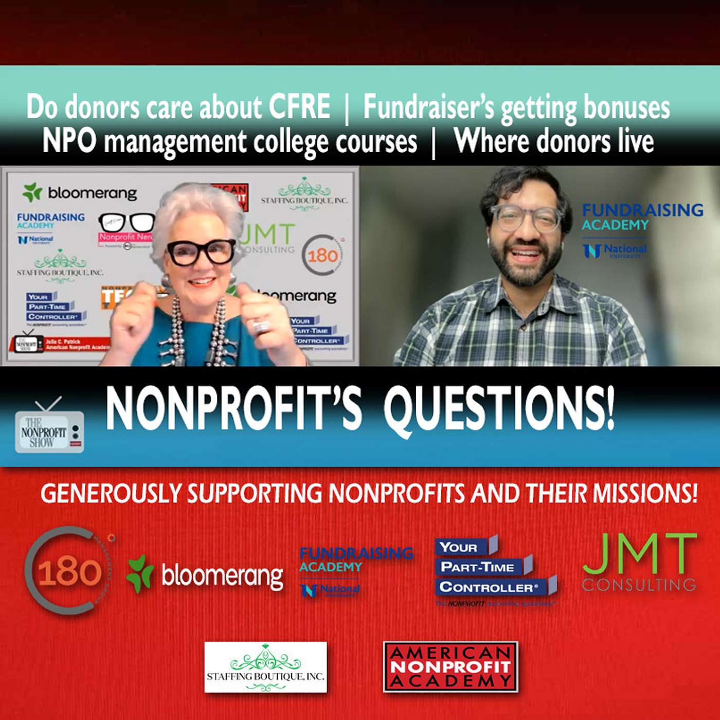 What Nonprofit's Wanted To Know This Week!