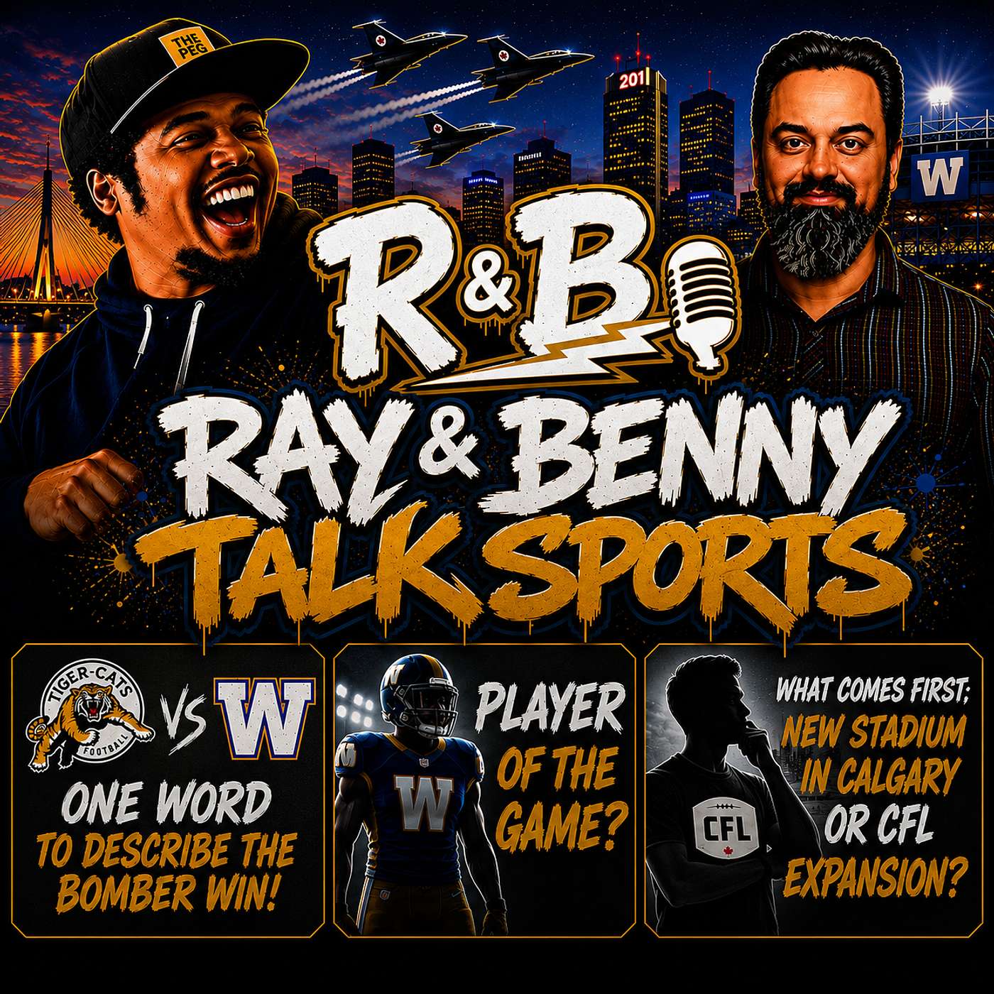 CFL Winnipeg Blue Bombers Canadian Football Sports Podcast episode artwork